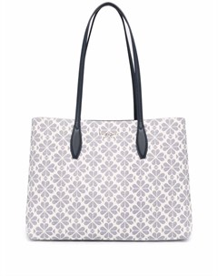 Жаккардовая сумка тоут с цветочным узором Kate spade