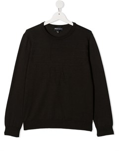 Джемпер с логотипом Emporio armani kids