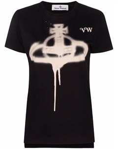 Футболка с логотипом Vivienne westwood