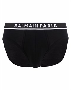 Трусы брифы с логотипом Balmain