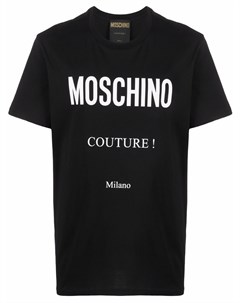 Футболка с логотипом Moschino