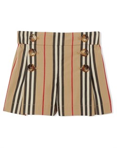 Шорты в полоску Icon Stripe Burberry kids