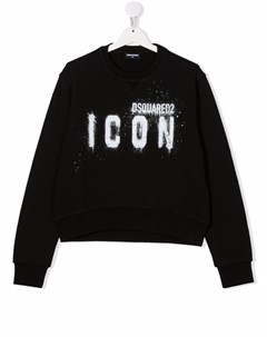 Толстовка с логотипом Icon Dsquared2 kids