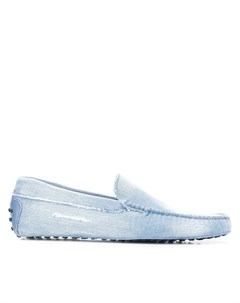 Джинсовые лоферы Gommino Tod's