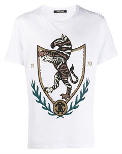 Футболка с принтом Chimera Crest Roberto cavalli