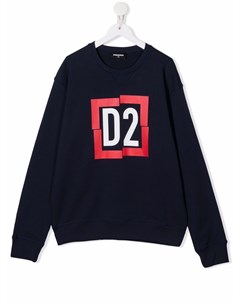 Толстовка с логотипом Dsquared2 kids