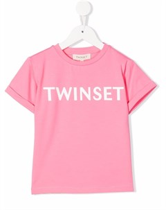 Футболка с логотипом Twinset kids