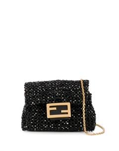 Декорированная мини сумка Fendi