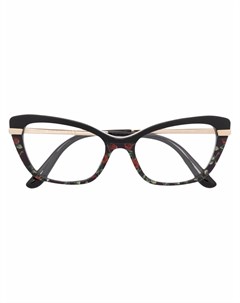 Очки в оправе кошачий глаз Dolce & gabbana eyewear