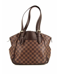 Сумка тоут Damier Ebene Verona pre owned среднего размера Louis vuitton