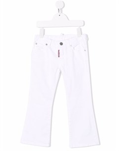 Расклешенные джинсы Dsquared2 kids