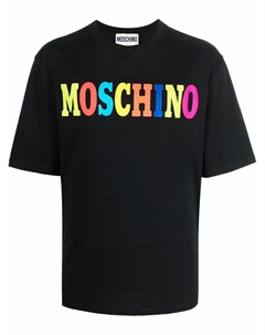 Футболка с логотипом Moschino