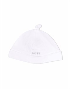 Шапка с вышитым логотипом Boss kidswear