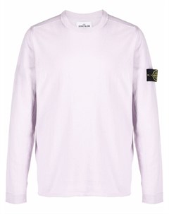 Джемпер с нашивкой логотипом Stone island