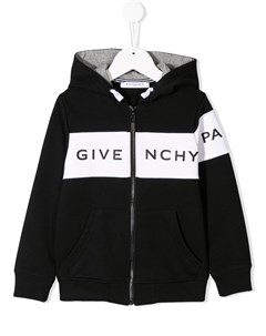 Худи на молнии с логотипом Givenchy kids