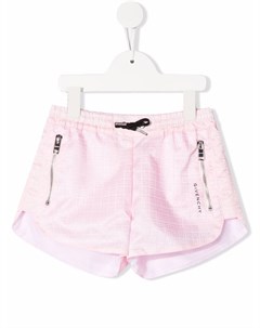 Шорты с кулиской и логотипом Givenchy kids