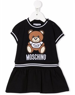 Платье футболка с принтом Teddy Bear Moschino kids