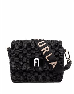 Плетеная сумка через плечо Furla