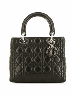 Сумка Cannage Lady Dior medium pre owned Christian dior