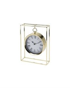 Часы настольные golden time подвесные золотой 18x25x5 см Ogogo