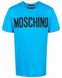 Футболка с логотипом Moschino