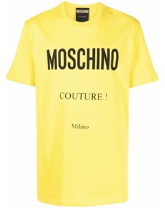 Футболка с логотипом Moschino