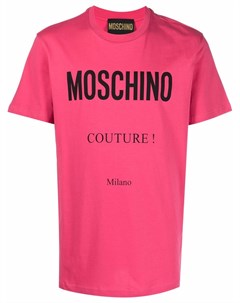 Футболка с логотипом Moschino