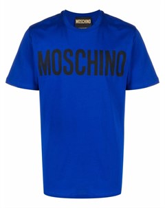 Футболка с логотипом Moschino