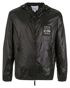 Куртка icon с нашивкой логотипом Armani exchange