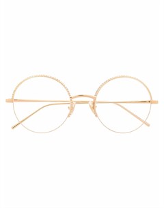 Очки в круглой оправе Boucheron eyewear