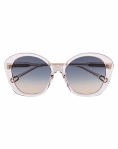 Солнцезащитные очки в массивной оправе Chloé eyewear