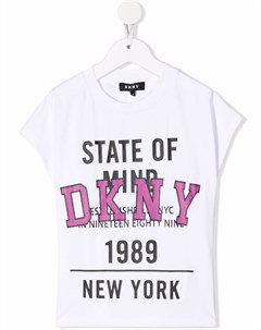 Футболка с логотипом Dkny kids