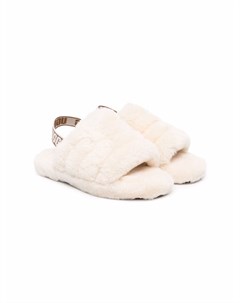 Сандалии с мехом и ремешком на пятке Ugg kids