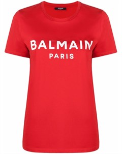 Футболка с логотипом Balmain