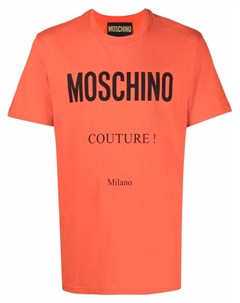 Футболка с логотипом Moschino