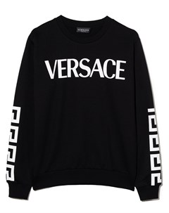 Толстовка с логотипом Versace kids