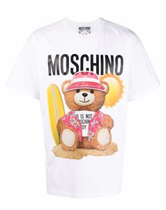 Футболка с принтом Teddy Bear Moschino