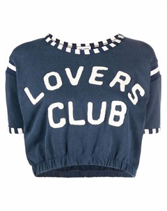 Укороченная толстовка Lovers Club Saint laurent