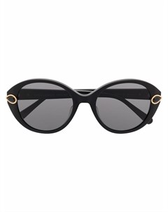 Солнцезащитные очки в круглой оправе Boucheron eyewear