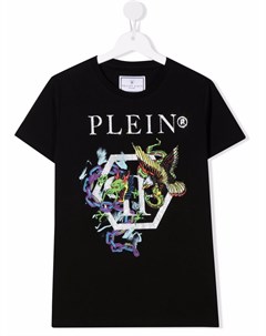 Футболка с графичным принтом Philipp plein junior