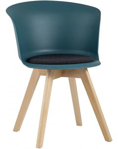 Стул Moon с подушкой темно бирюзовый 8322 dark blue 66014 Stool group