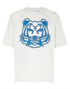 Футболка с рукавами реглан и принтом Tiger Kenzo