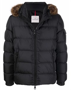 Пуховик Marque с мехом Moncler