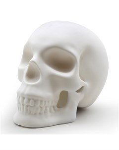 Лампа настольная skull light белый 13x16x19 см Suck uk