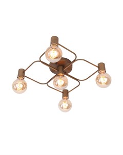 Люстра потолочная tavere золотой 41x9x41 см St luce