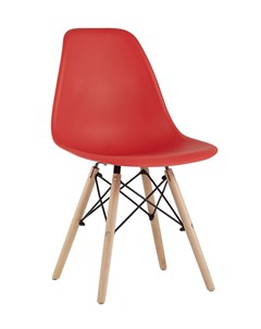 Стул eames wood красный 46x82x53 см Stoolgroup