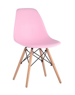 Стул eames wood розовый 46x81x53 см Stoolgroup