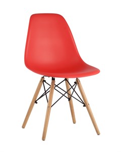 Стул eames wood красный 46x81x53 см Stoolgroup