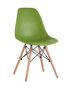 Стул eames wood зеленый 46x81x53 см Stoolgroup