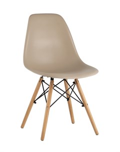 Стул eames wood бежевый 46x81x53 см Stoolgroup